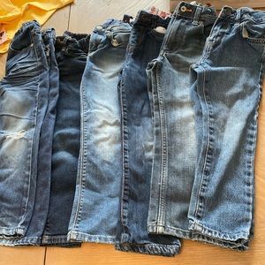 4T pants 6 pairs. Old Navy, Childs Place brands